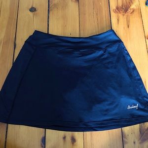 Baleaf | black skort with pockets on shorts